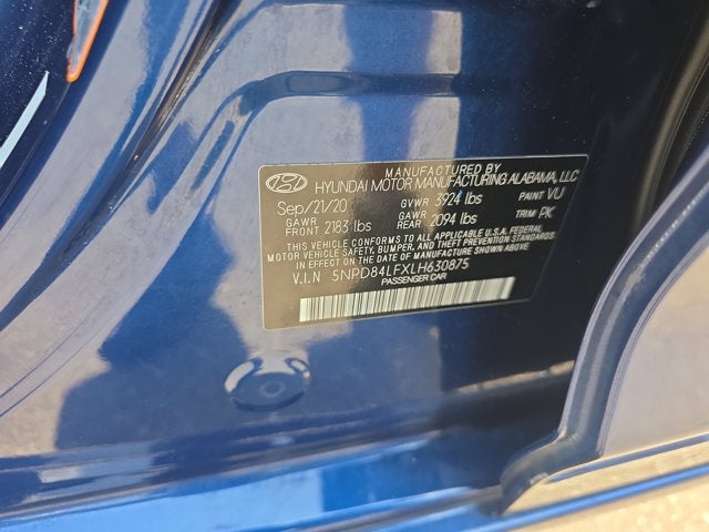 2020 Hyundai Elantra SEL