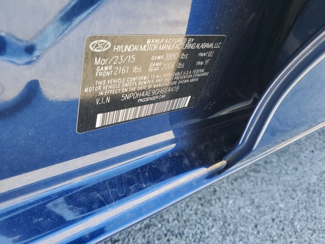2016 Hyundai Elantra SE