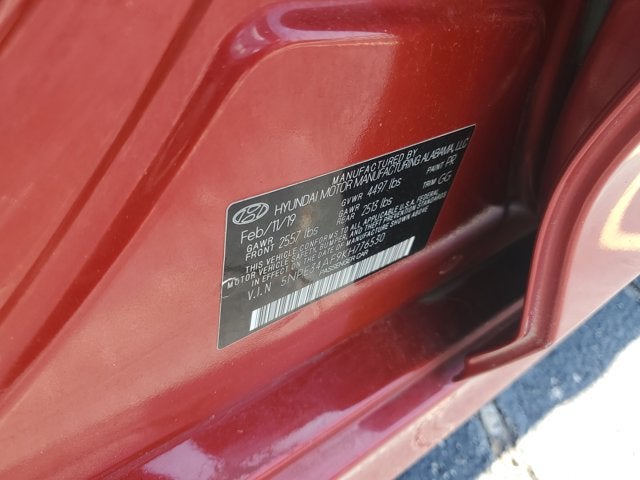 2019 Hyundai Sonata SEL