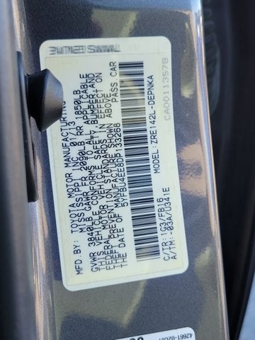 2013 Toyota Corolla Base