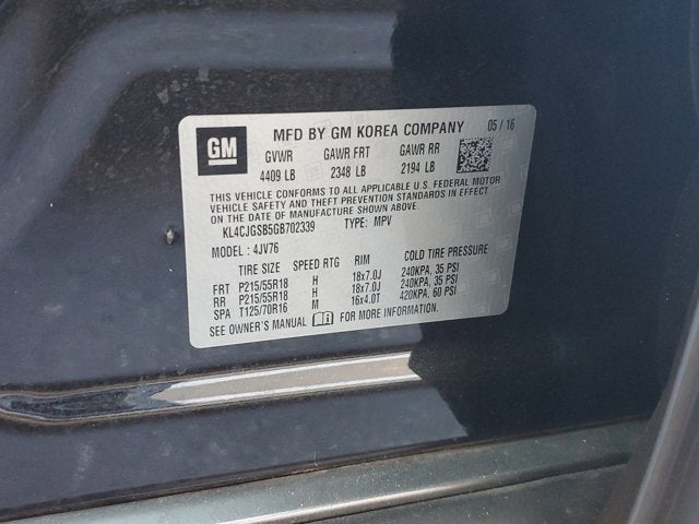 2016 Buick Encore Leather