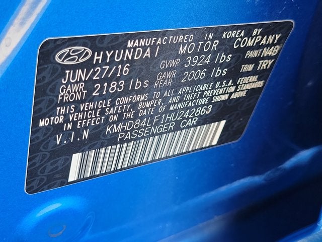 2017 Hyundai Elantra Value Edition