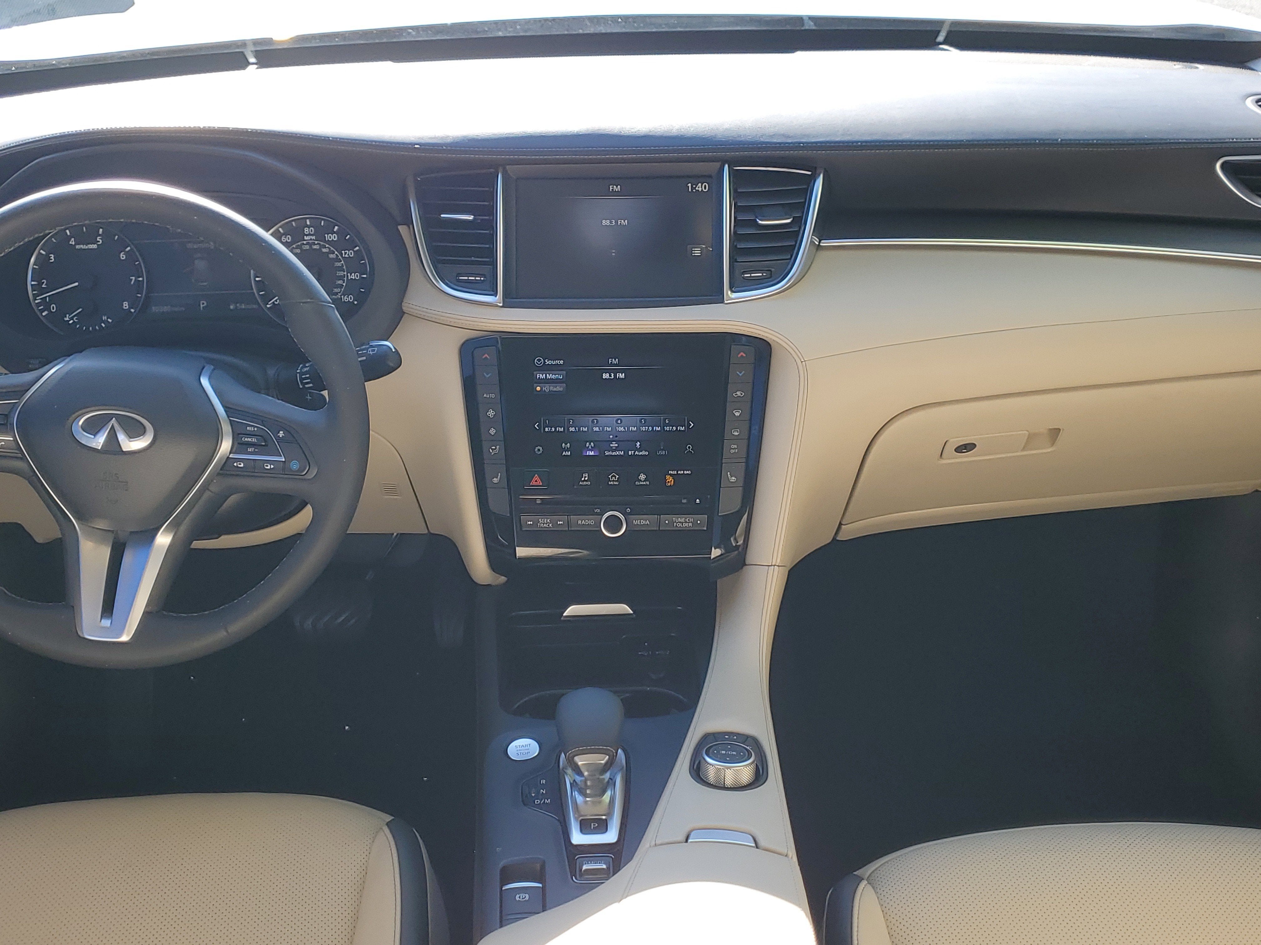 2022 INFINITI QX50 LUXE