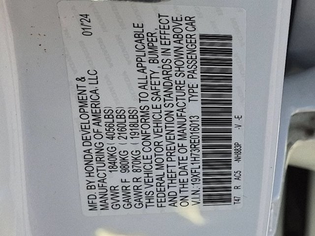 2024 Honda Civic Hatchback EX-L