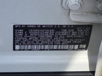2025 Honda HR-V LX