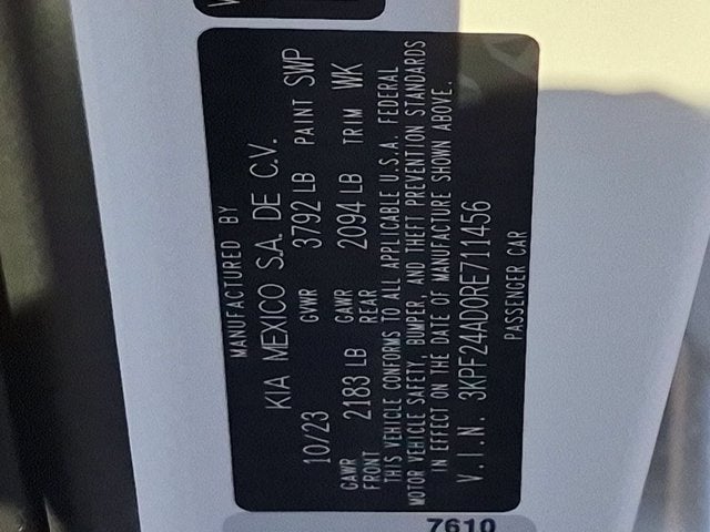2024 Kia Forte LXS