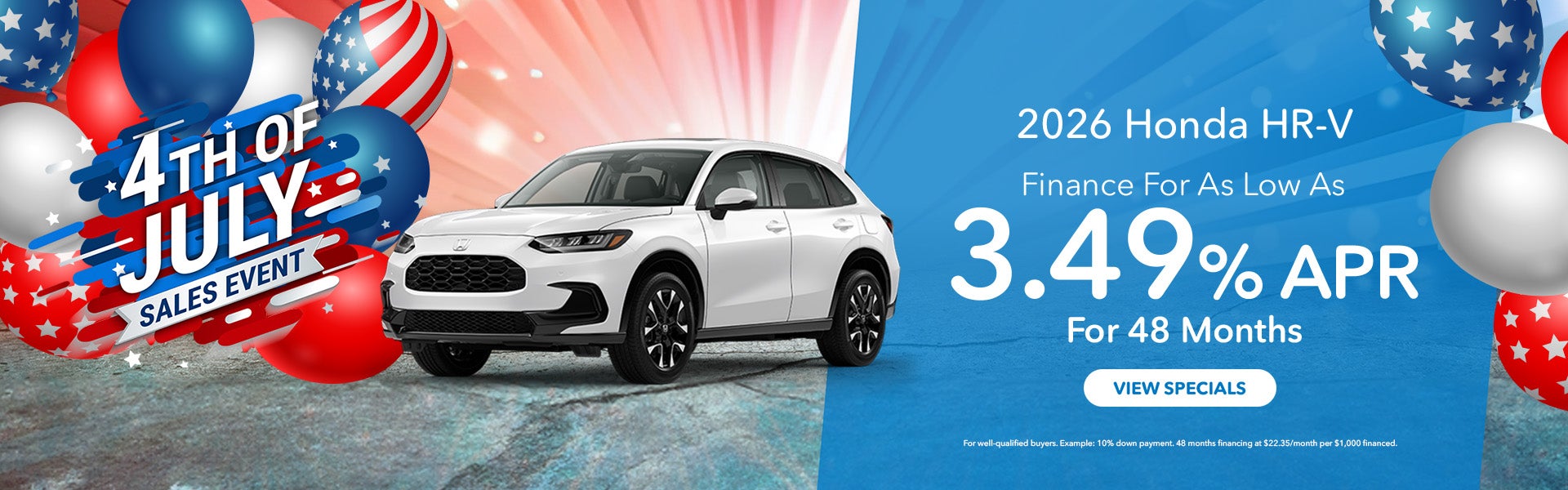 Honda new car specials