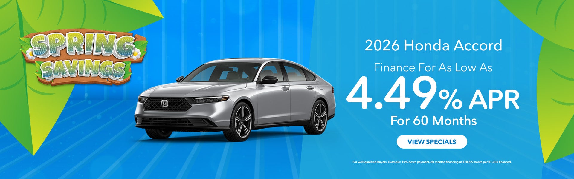 Honda new car specials