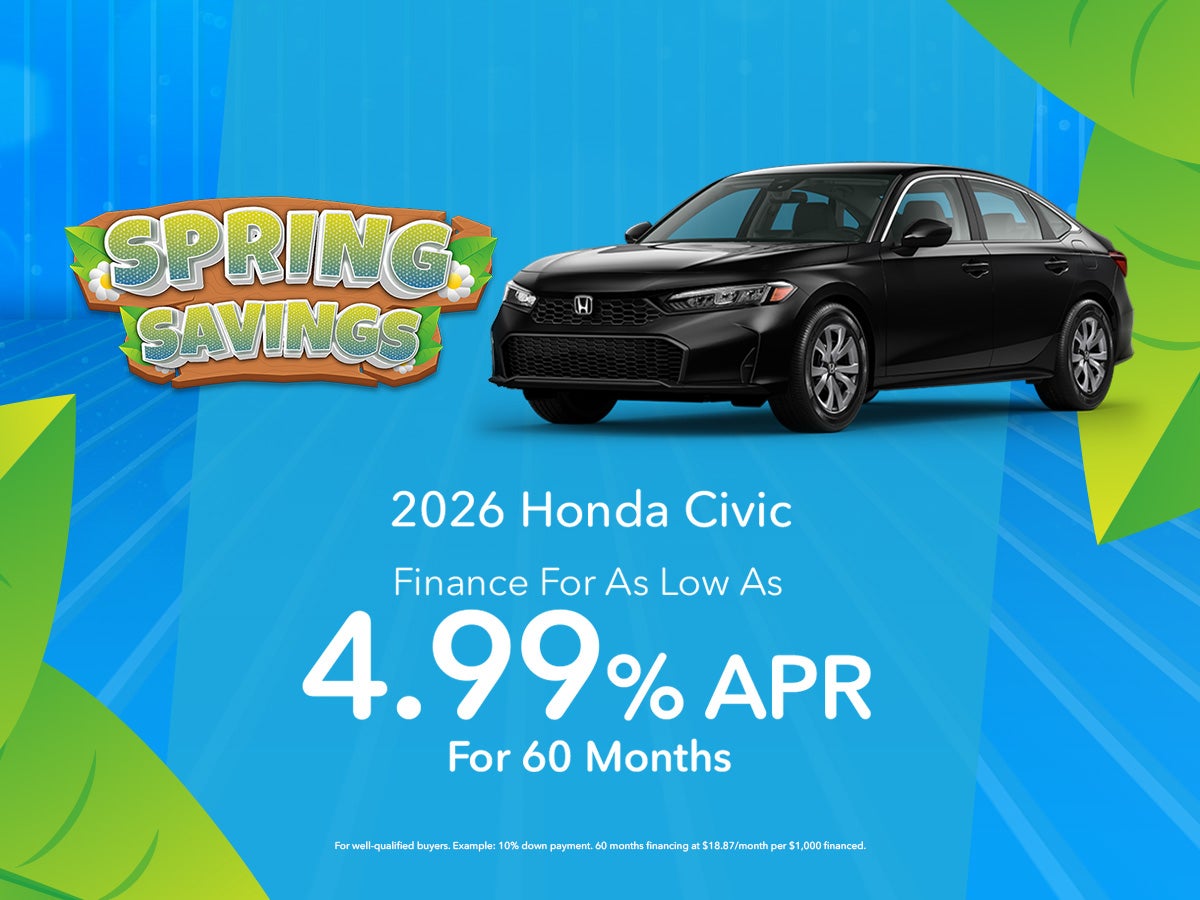 Honda new car specials