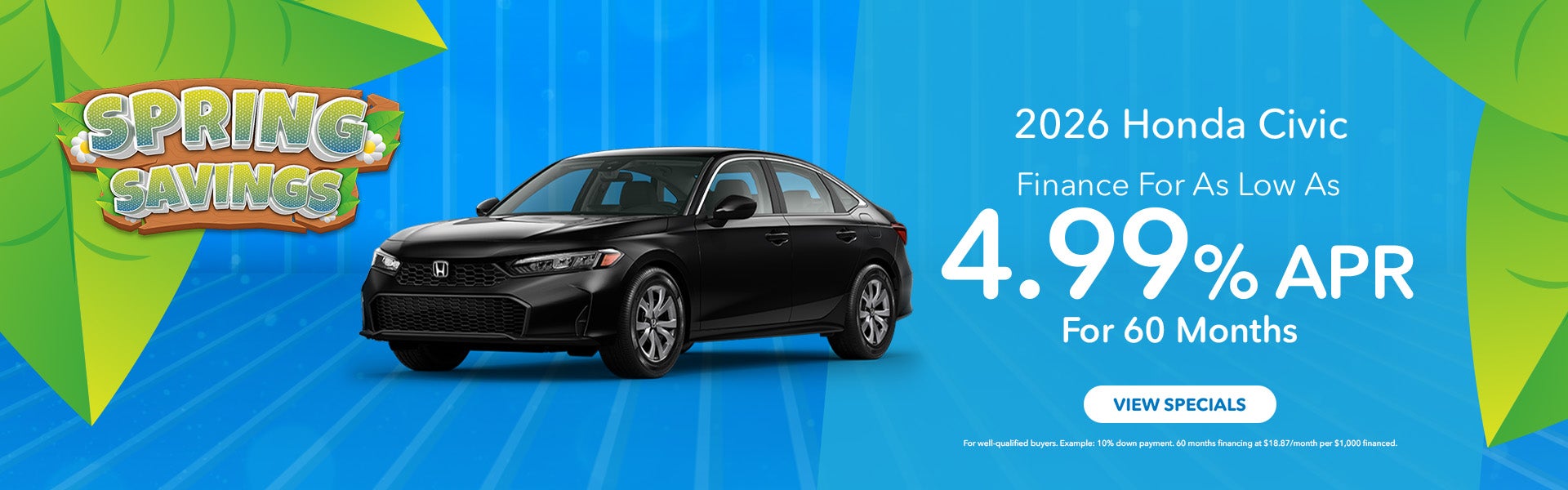 Honda new car specials