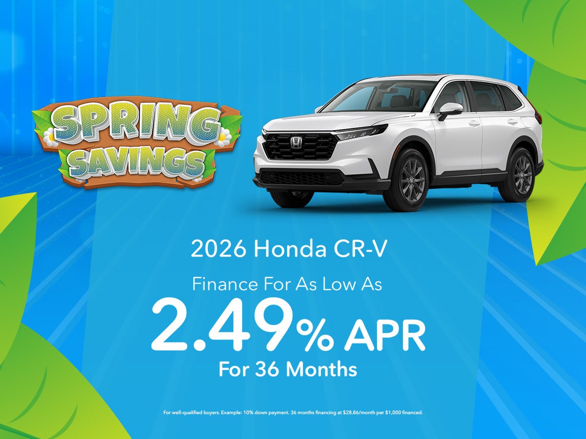 Honda new car specials