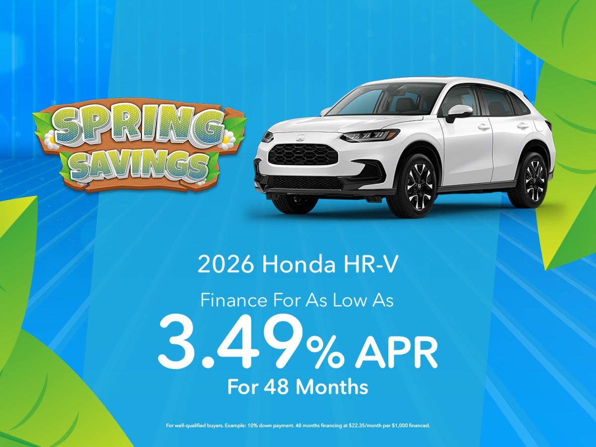 Honda new car specials